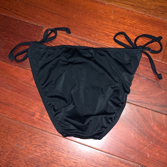 ATHLETA BRAND Black String Bikini Bottom - Picture 3 of 7